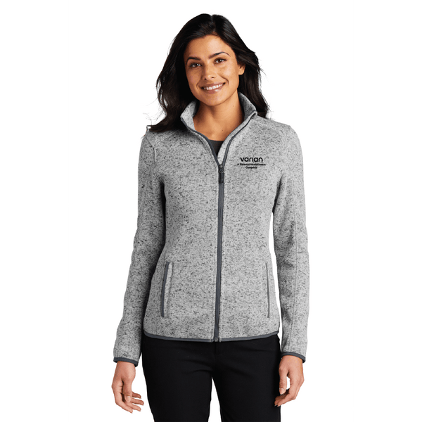 Ladies' Sweater Fleece Full Zip Jacket