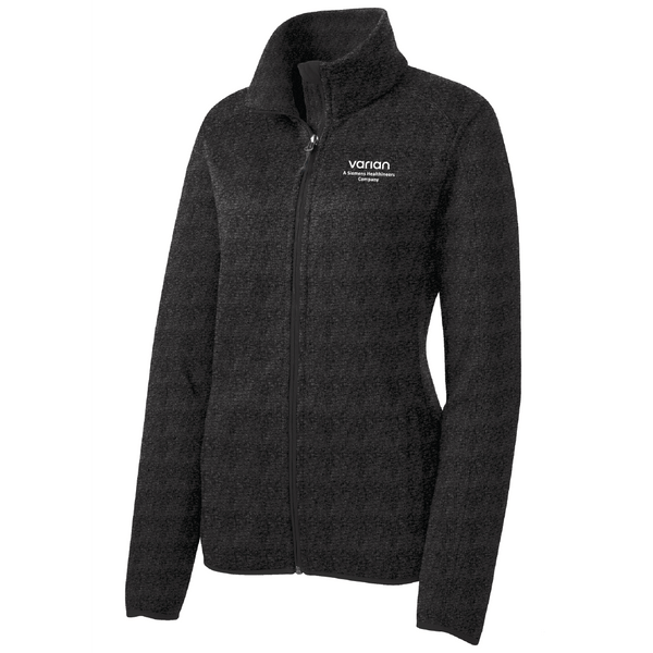 Ladies' Sweater Fleece Full Zip Jacket