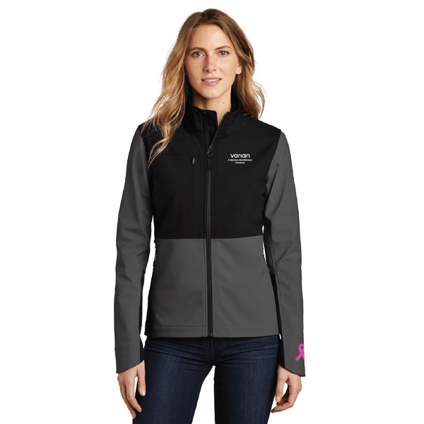 Pink Innovation Ladies The North Face Castle Rock Soft Shell