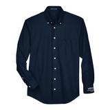 Men's Solid Broadcloth Dress Shirt