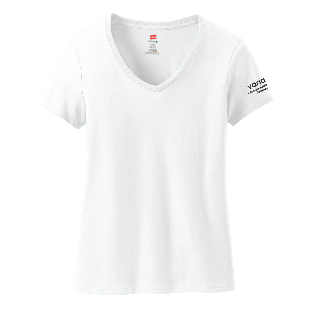 Ladies' V-Neck Cotton T-Shirt