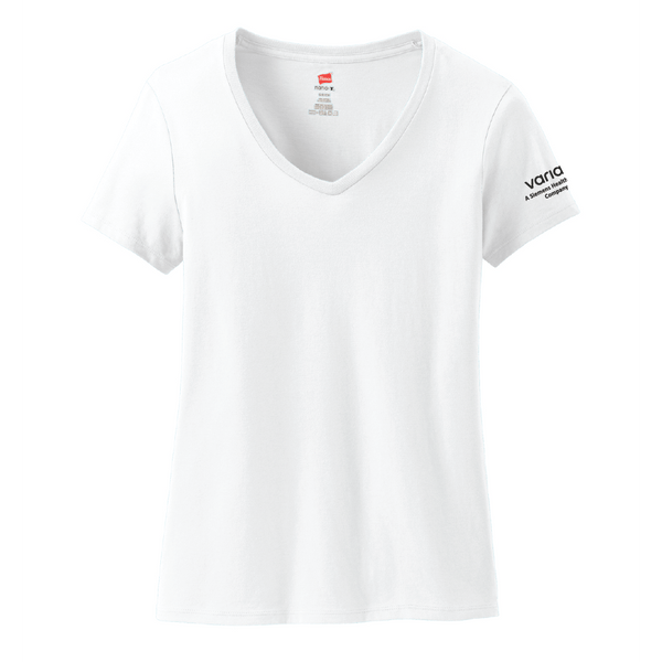 Ladies' V-Neck Cotton T-Shirt