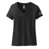 Ladies' V-Neck Cotton T-Shirt