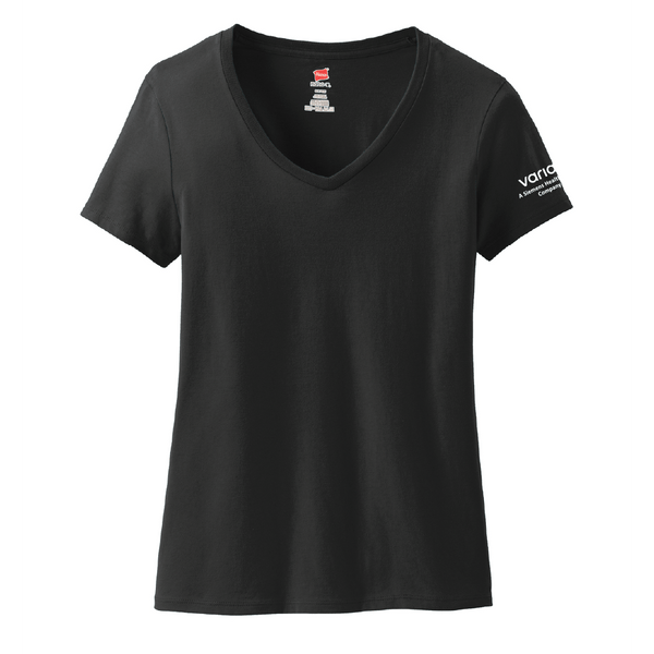 Ladies' V-Neck Cotton T-Shirt