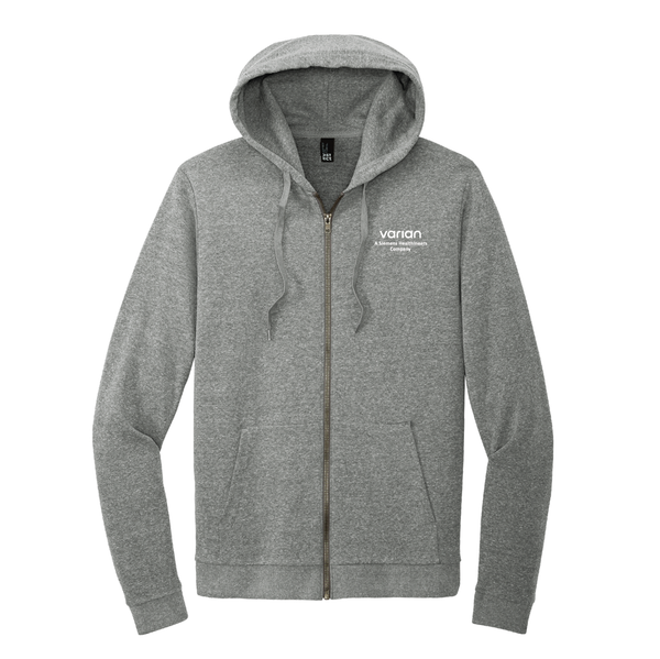 Unisex Triblend Fleece Full-Zip Hoodie