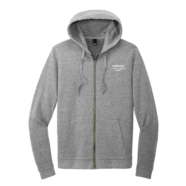 Unisex Triblend Fleece Full-Zip Hoodie