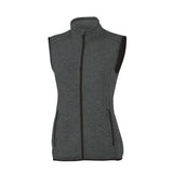 Ladies Pacific Heathered Fleece Vest