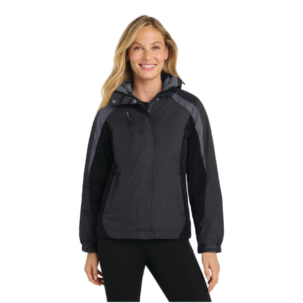 Ladies Port Authority® Colorblock 3-in-1 Jacket