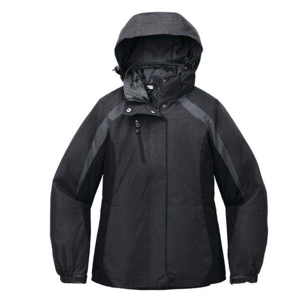 Ladies Port Authority® Colorblock 3-in-1 Jacket
