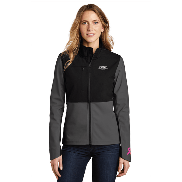 Pink Innovation Ladies The North Face® Castle Rock Soft Shell Jacket