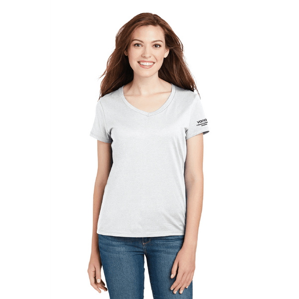Ladies' V-Neck Cotton T-Shirt