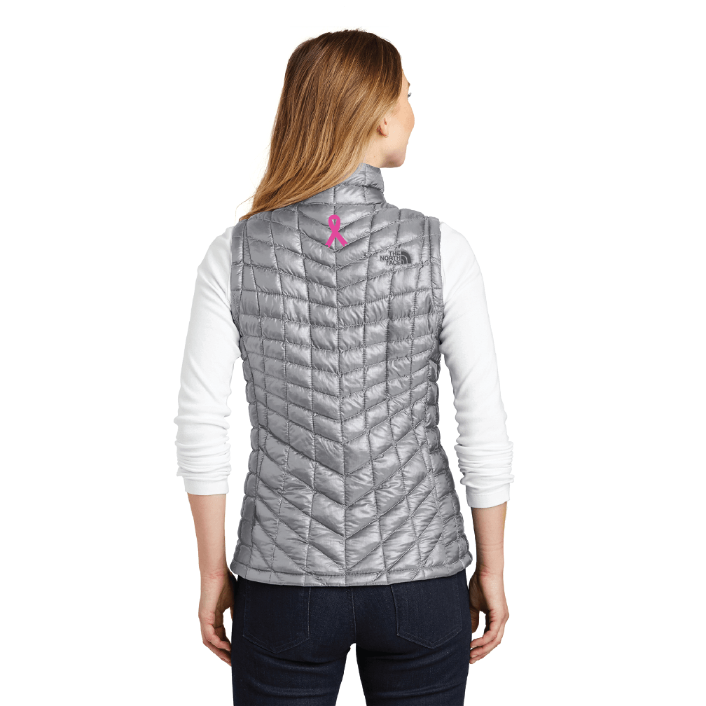 North face gray vest deals